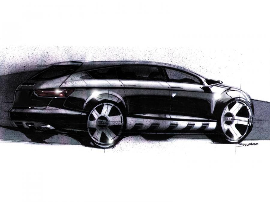 Эскиз Audi Pikes Peak Quattro Concept 2003 года  (фото 22 из 23)
